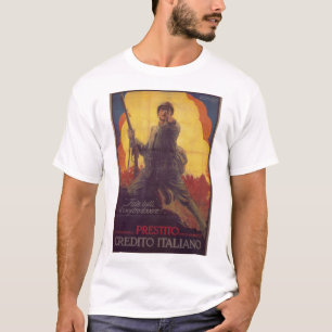Camiseta Faça-o poster inteiro da propaganda do dever