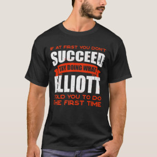 Camiseta Faça o que Elliott lhe disse para fazer amizades,