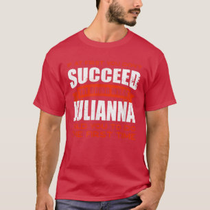 Camiseta Faça o que Julianna te disse para fazer amizade, c
