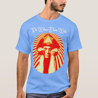 Camiseta Faça o que quiser, Alister Crowley