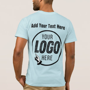 Camiseta Faça o Upload da Foto da Logo Imagem Personalizada