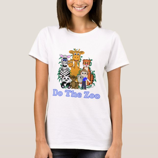 Camiseta Faça o zoológico (Frente)