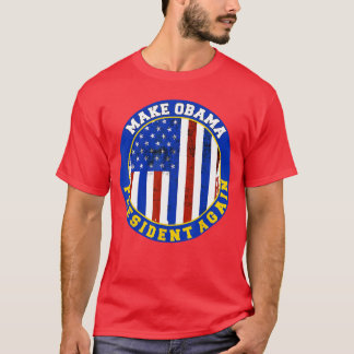 Camiseta Faça Obama Novamente Engraçado