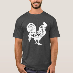 Camiseta Faça os sonhos se tornarem verdadeiros animais ins