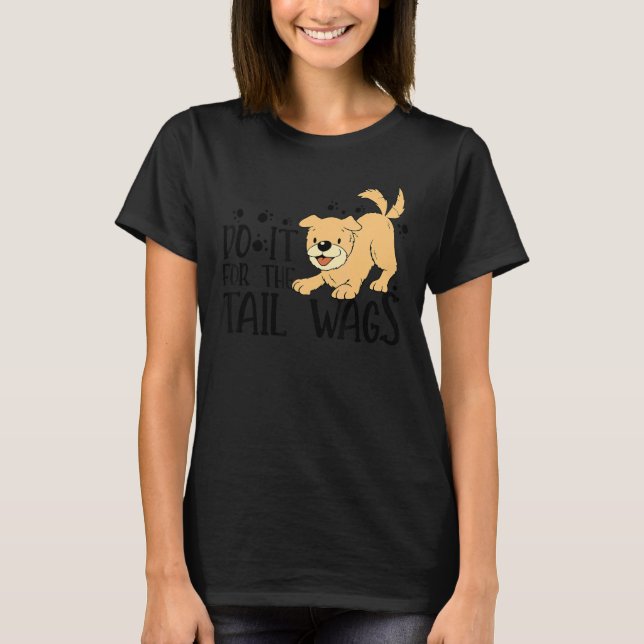 Camiseta Faça Para O Veterinário Da Cauda (Frente)