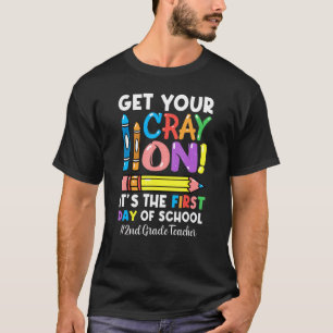 Camiseta Faça Seu Cray No segundo Professor 1rua Dia De Trá