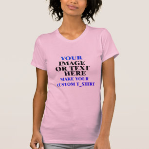 Camiseta Faça seu próprio GiftWomens personalizado Namora