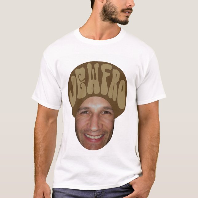 Camiseta Faça seu próprio Jewfro (Frente)