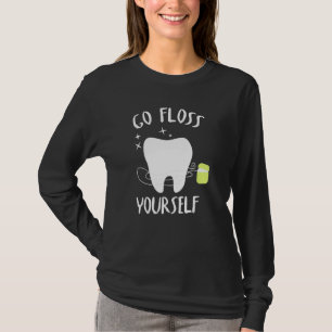 Camiseta Faça seu próprio perfil Dentista e dental Assistan