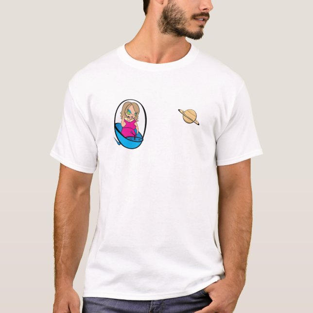 Camiseta Faça seu Saturn! (Frente)