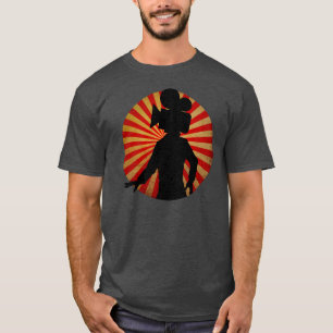 Camiseta Faça sinal ao homem da cabeça de câmera, camise