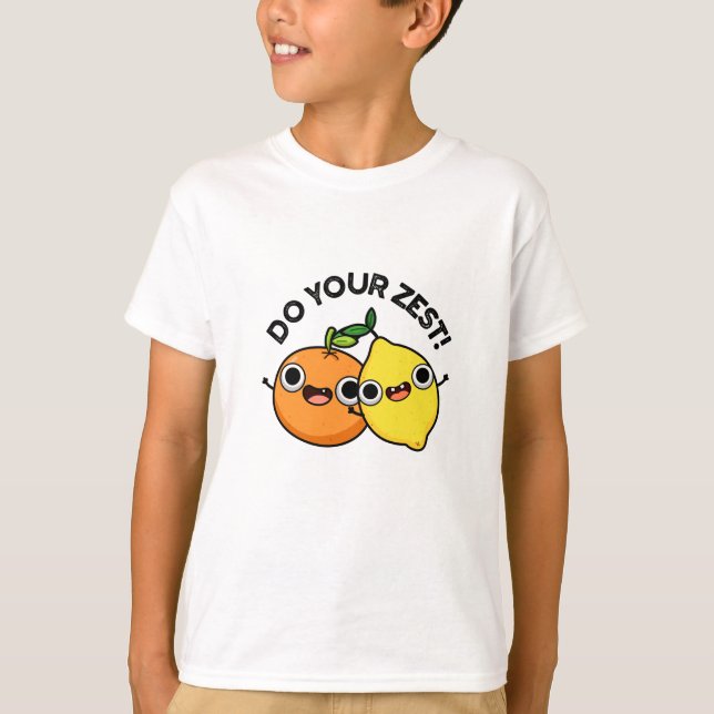 Camiseta Faça sua Fruta de Citrus mais engraçada (Frente)