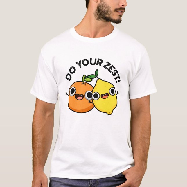 Camiseta Faça sua Fruta de Citrus mais engraçada (Frente)