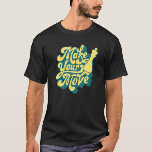 Camiseta Faça sua jogadora de xadrez