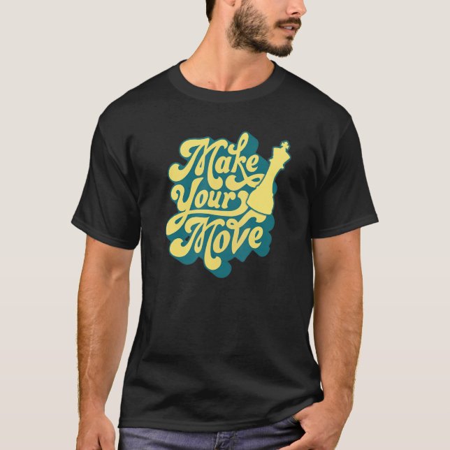 Camiseta Faça sua jogadora de xadrez (Frente)