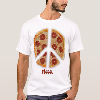 Camiseta "Faça t-shirt não da guerra da pizza"