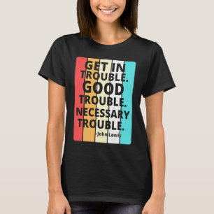 Camiseta Faça um bom trabalho necessário para a justiça soc