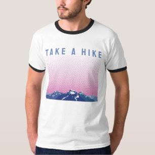 Camiseta Faça um caminhada/Camiseta de aventura externa