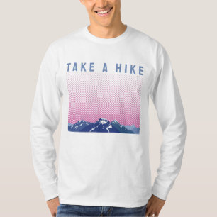Camiseta Faça um caminhada/Camiseta de aventura externa