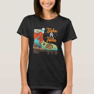 Camiseta Faça Um Caminho Por Hiker Vintage Caminhando Com M