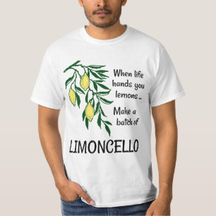 Camiseta Faça um lote de Limoncello