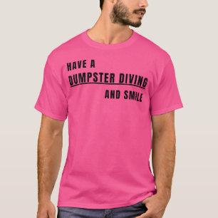 Camiseta Faça Um Mergulho E Sorria.