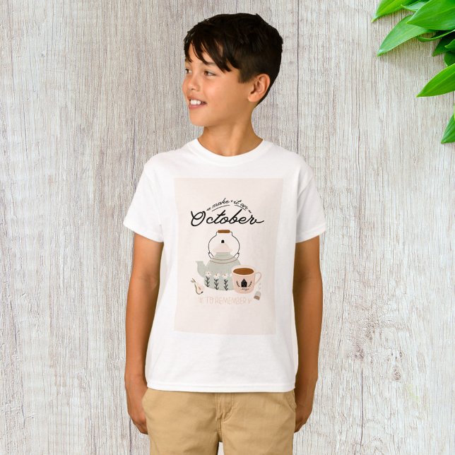 Camiseta Faça Um Outubro Para Lembrar (Criador carregado)