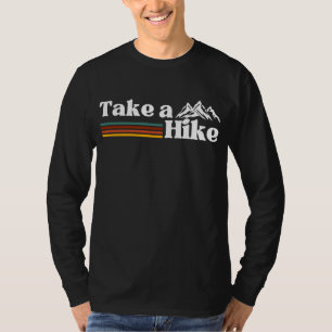 CAMISETA FAÇA UMA CAMINHADA ESCALADA DE MONTANHA PASSEIO DE