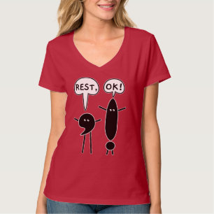 Camiseta Faça Uma Pausa - Descansar, OK!