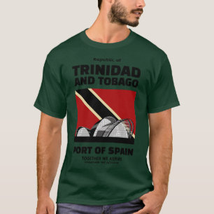Camiseta faça uma viagem a Trinidad e Tobago