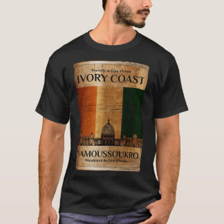 Camiseta faça uma viagem para a Costa do Marfim 2