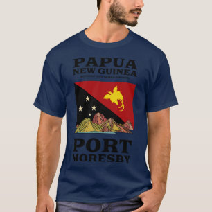 Camiseta faça uma viagem para Papua Nova Guiné