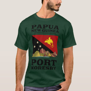Camiseta faça uma viagem para Papua Nova Guiné