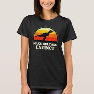 Camiseta Façamos Com Que O Bullying Seja Extinto Vestimos L