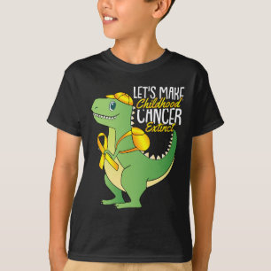 Camiseta Façamos com que o Cancer da infância deixe de ter