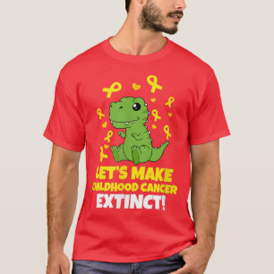 Camiseta Façamos com que o Cancer da infância seja extinto