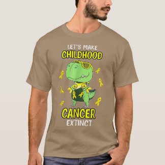 Camiseta Façamos com que o Cancer da infância seja extinto 