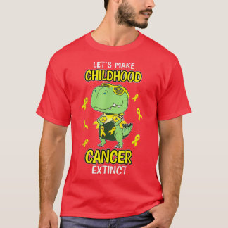 Camiseta Façamos com que o Cancer da infância seja extinto 