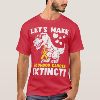 Camiseta Façamos com que os dinossauros da infância sejam e