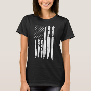 Camiseta Facas de Chef Utensílio de Cozinha Cozinhar Cozinh