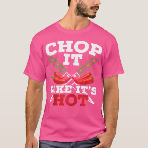 Camiseta Facas de Cozinha Pimenta Quente