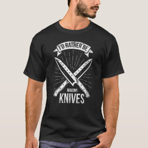 Camiseta Facas de fazer de preferencialmente Bladesmith Id