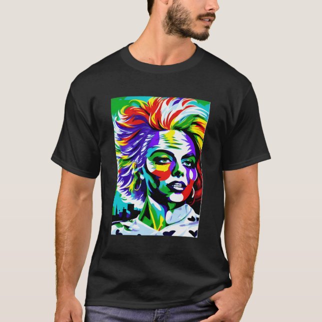 Camiseta Face Colorido (Frente)