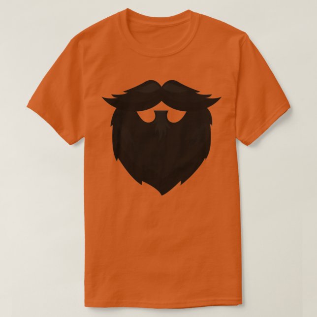 Camiseta Face de barba (Frente do Design)