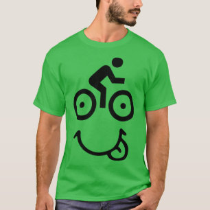 Camiseta Face de bicicleta