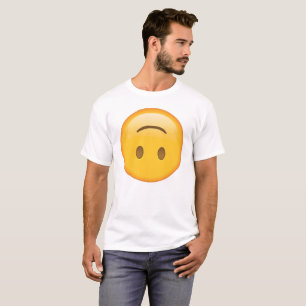 Camiseta Face de cima para baixo - Emoji