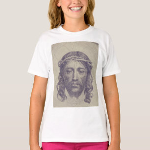 Camiseta Face de Cristo no Véu de Santa Verônica Sagrada Fa