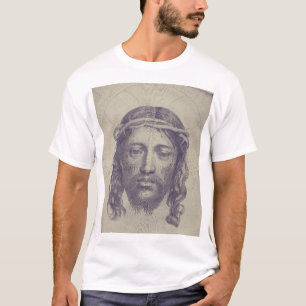 Camiseta Face de Cristo no Véu de Santa Verônica Sagrada Fa