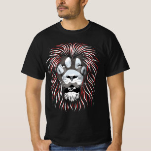 Camiseta Face de Leão Tribal