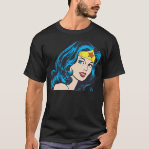 Camiseta Face de Mulher Maravilha